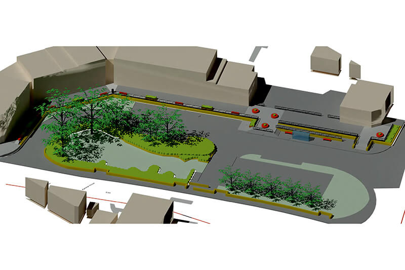 visualisation of area